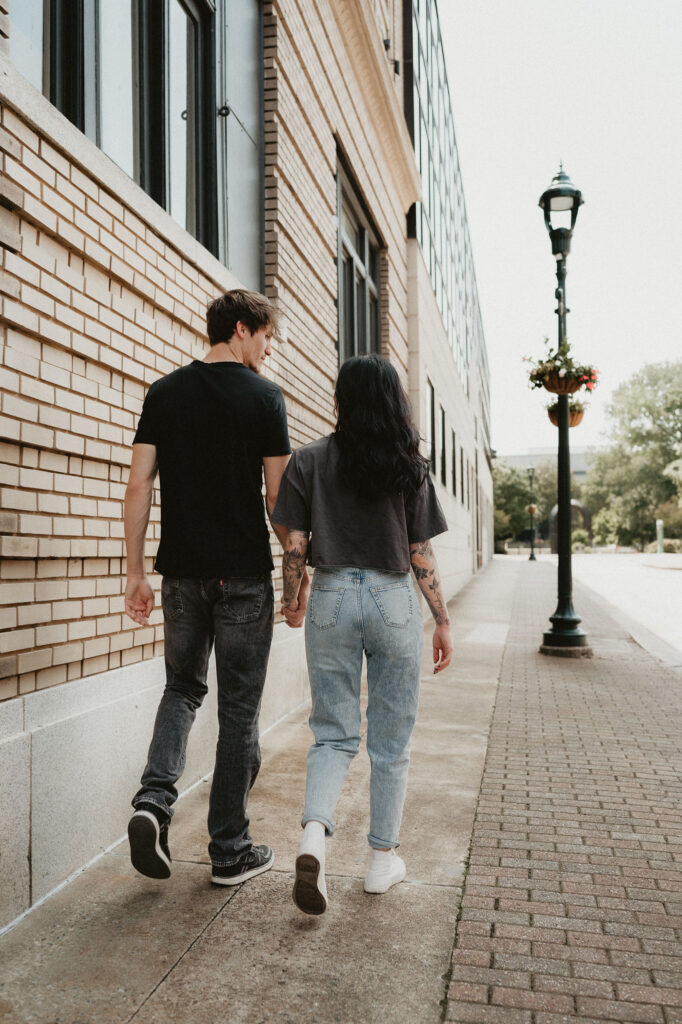 Downtown Greensboro, NC couple session